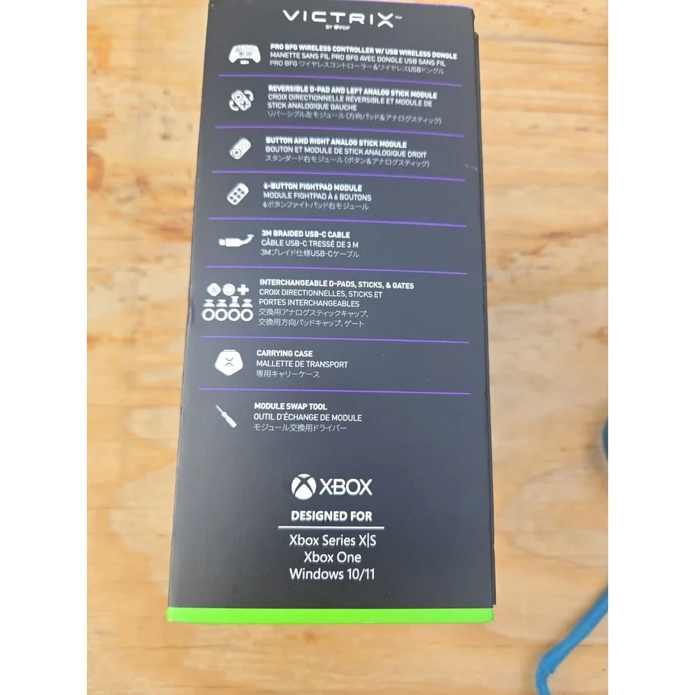 Victrix Pro BFG Wireless Xbox Controller-Black Series X/S